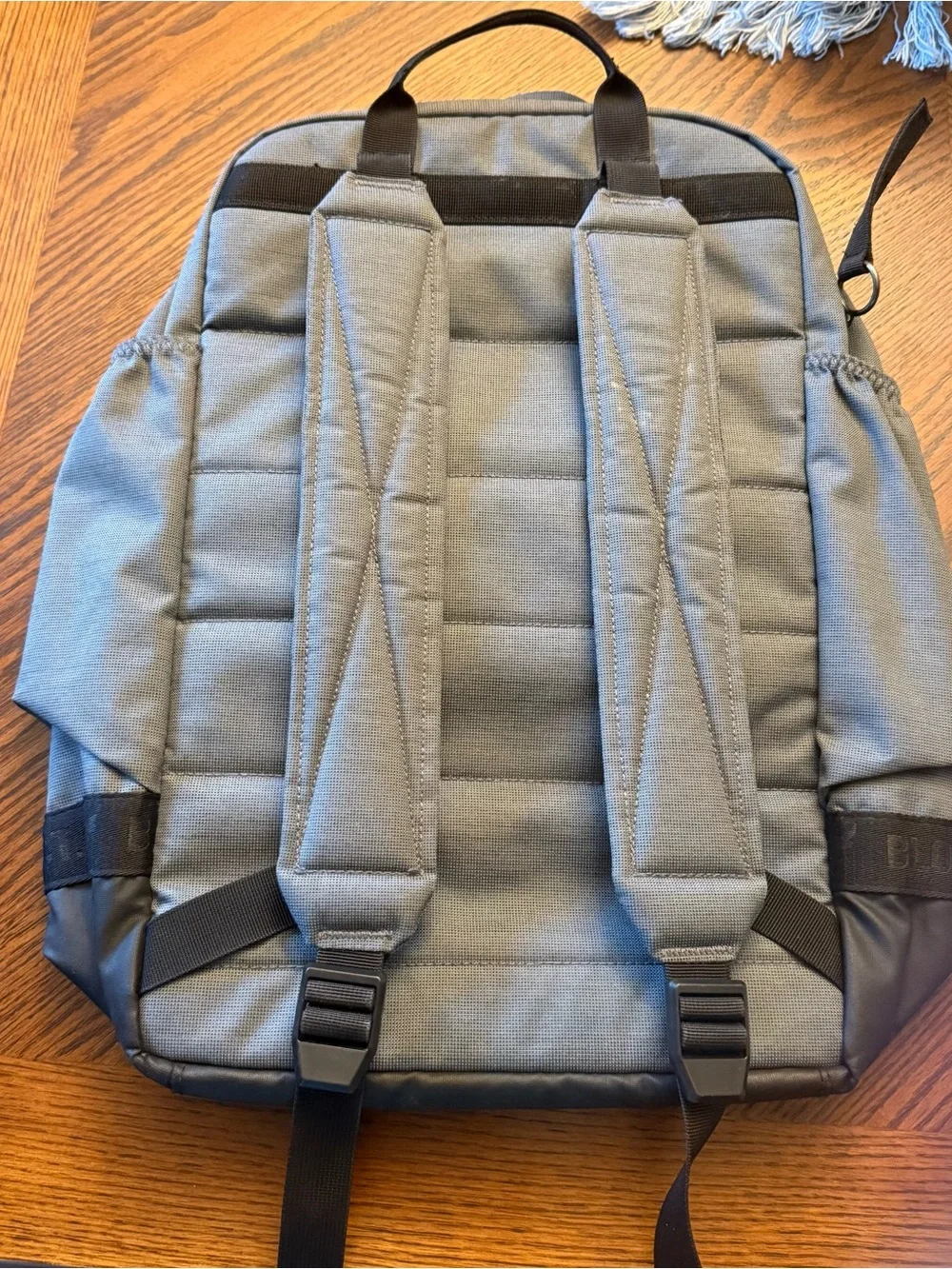 Under Armour UA Project Rock Brahma Backpack Training Bag Gray Black 1372291